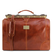 Tuscany Leather Cestovná kožená taška MADRID - Honey