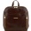 Tuscany Leather Kožený ruksak Manila - Dark Brown