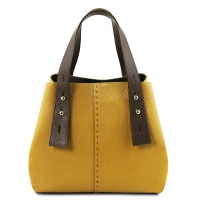 Tuscany Leather TL Bag - Kožená kabelka - Mustard