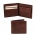 Tuscany Leather Exkluzívna pánska kožená peňaženka - Dark Brown