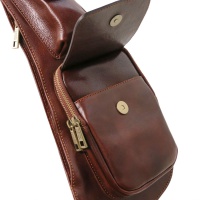 Tuscany Leather Pánska kožená taška crossbody - 