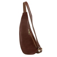 Tuscany Leather Pánska kožená taška crossbody - 