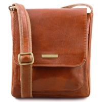 Tuscany Leather Jimmy - pánska kožená taška - Honey