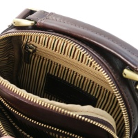 Tuscany Leather Pánska kožená taška Paul cez rameno - 