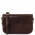 Tuscany Leather Dámska kožená kabelka Carmen cez rameno - Dark Brown