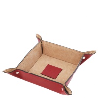 Tuscany Leather Exclusive leather tidy tray Large size - 