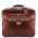 Tuscany Leather Cestovná kožená taška Varsavia - Brown