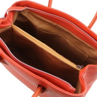 Tuscany Leather Camelia - Leather handbag - 