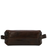 Tuscany Leather Owen - Leather toilet bag - 