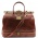 Tuscany Leather Cestovná kožená taška BARCELONA - Brown