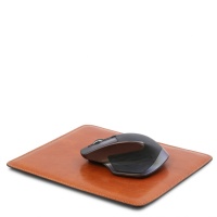 Tuscany Leather Premium Office Set - Leather desk pad, mouse pad and valet tray - 