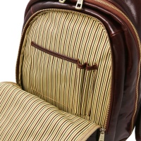 Tuscany Leather Perth - 2 Compartments leather backpack - 