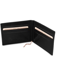 Tuscany Leather Exclusive leather card holder with money clip - 