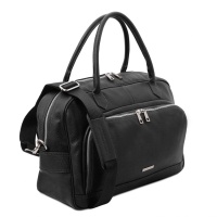 Tuscany Leather TL Voyager - Travel soft leather duffle bag - 