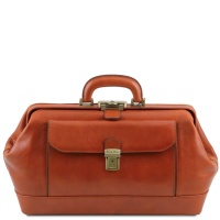 Tuscany Leather Bernini - Exclusive leather doctor bag - Honey