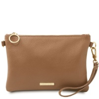 Tuscany Leather TL Bag - Soft leather clutch - Taupe