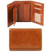 Tuscany Leather Dámska kožená peňaženka - Honey