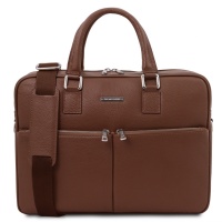 Tuscany Leather Treviso - kožená business taška - Brown