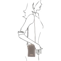 Tuscany Leather TL Bag - Soft quilted leather shoulder bag - 