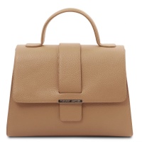 Tuscany Leather TL Bag - Leather handbag - Champagne
