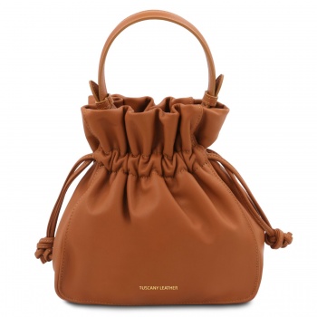 Tuscany Leather TL Bag - Soft leather bucket bag