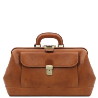 Tuscany Leather Bernini - Exclusive leather doctor bag - Natural