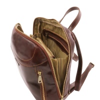 Tuscany Leather Kožený ruksak Manila - 
