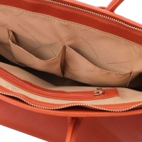 Tuscany Leather Dámska kožená kabelka do ruky TL Bag - 